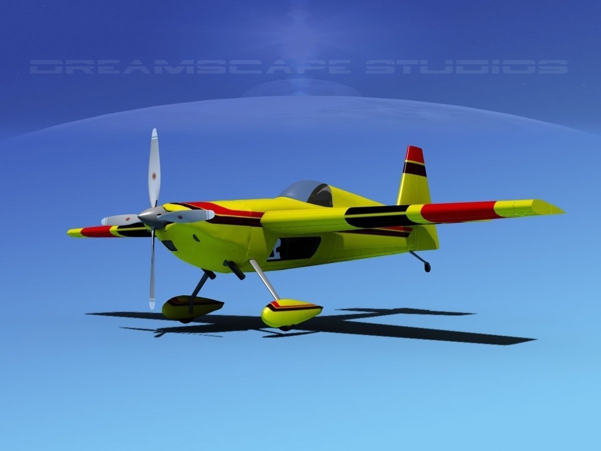 Zivko Edge 540 V06 3D model_1