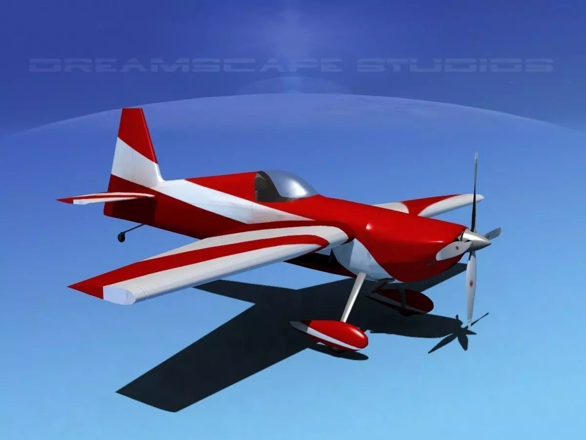 Zivko Edge 540 V09 3D model_0