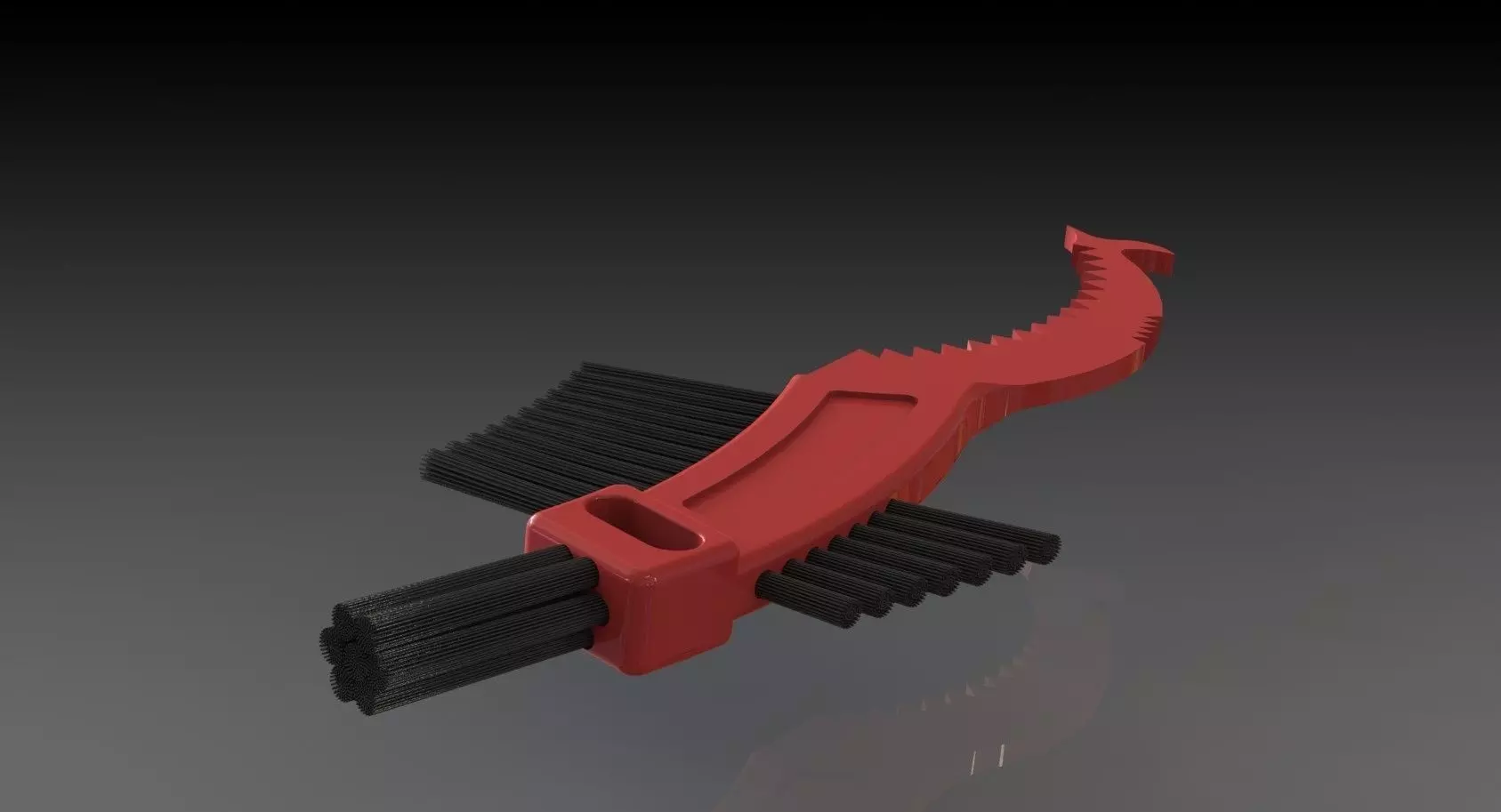 Muc Off MTB Cleaning Brush Free 3D model