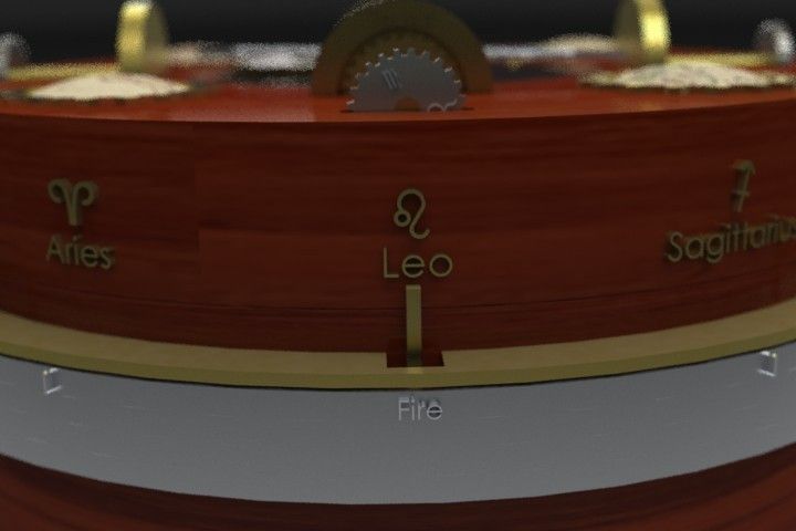 Steampunk Puzzle Box Free 3D model_4