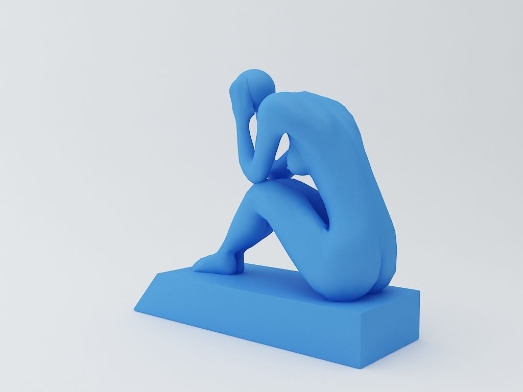 Female Sculpture 2 3D print model_7