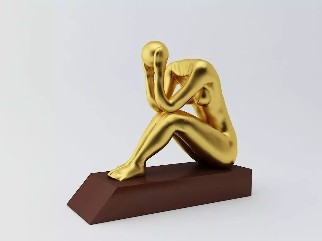 Female Sculpture 2 3D print model_0