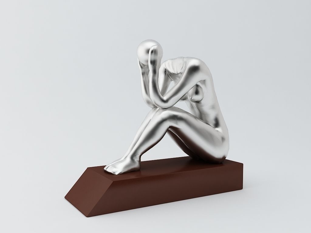 Female Sculpture 2 3D print model_1