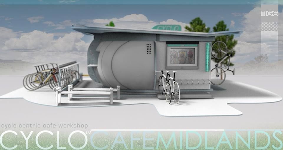 Cyclo Cafe Concept Free 3D model_1