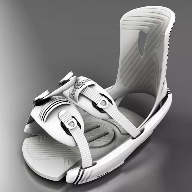 Bindings snowboard binding 3D model