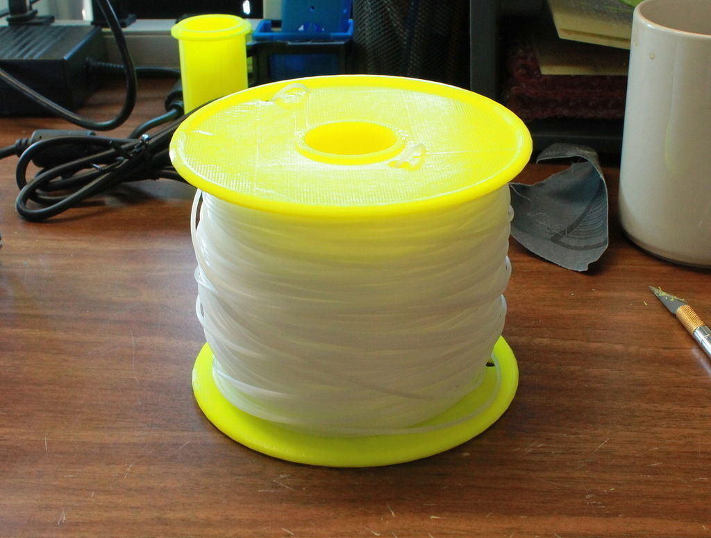 Filament Reel Spool for  Filament from Octave com Free 3D print model_1