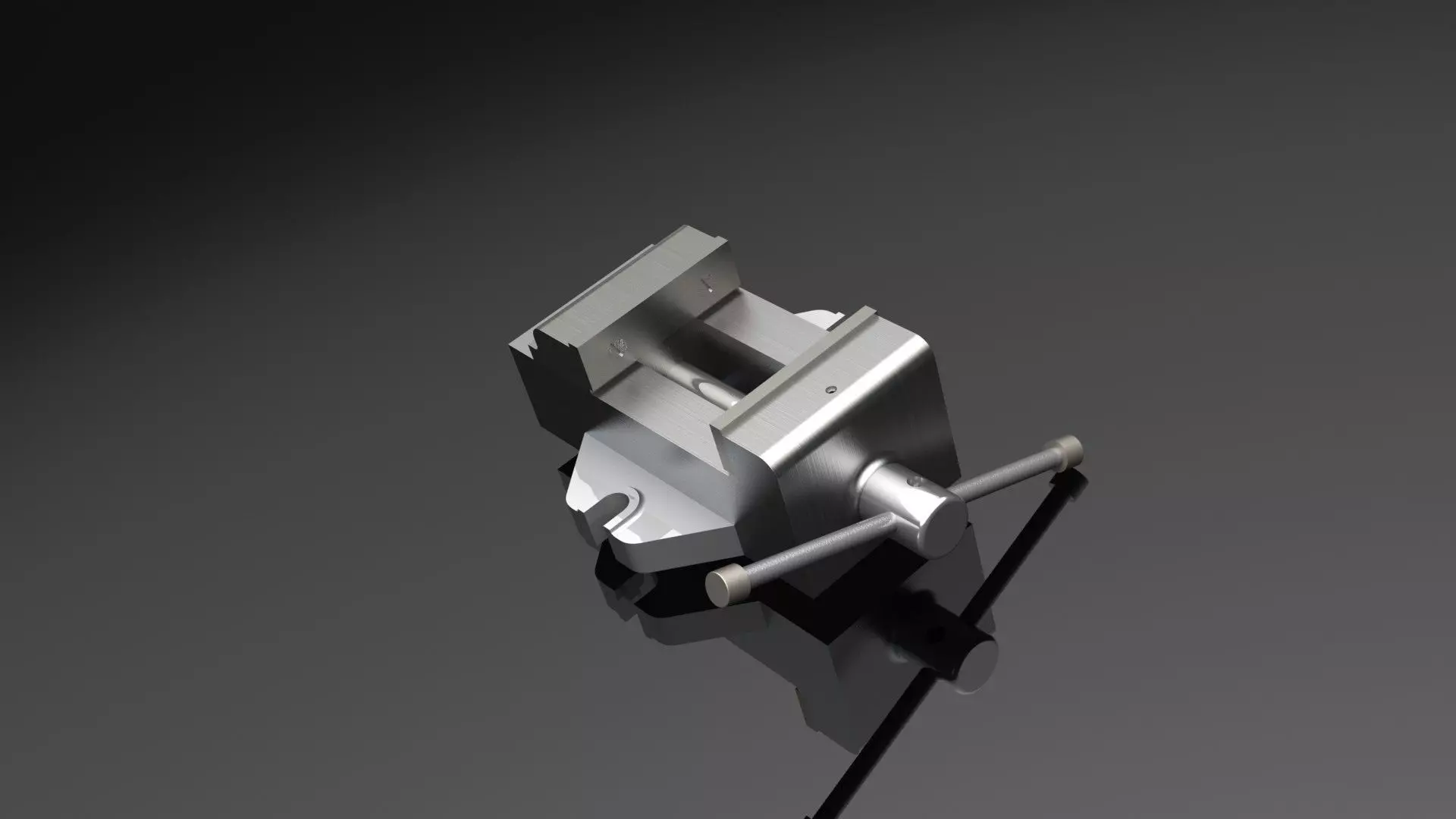 Bench Vice Free 3D model