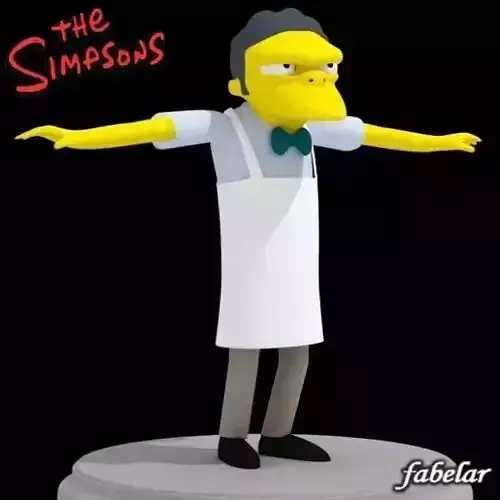 Moe Szyslak 3D model