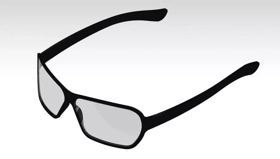 Glasses sunglasses Free 3D model_0