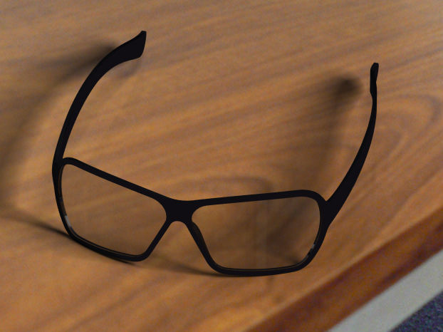 Glasses sunglasses Free 3D model_1