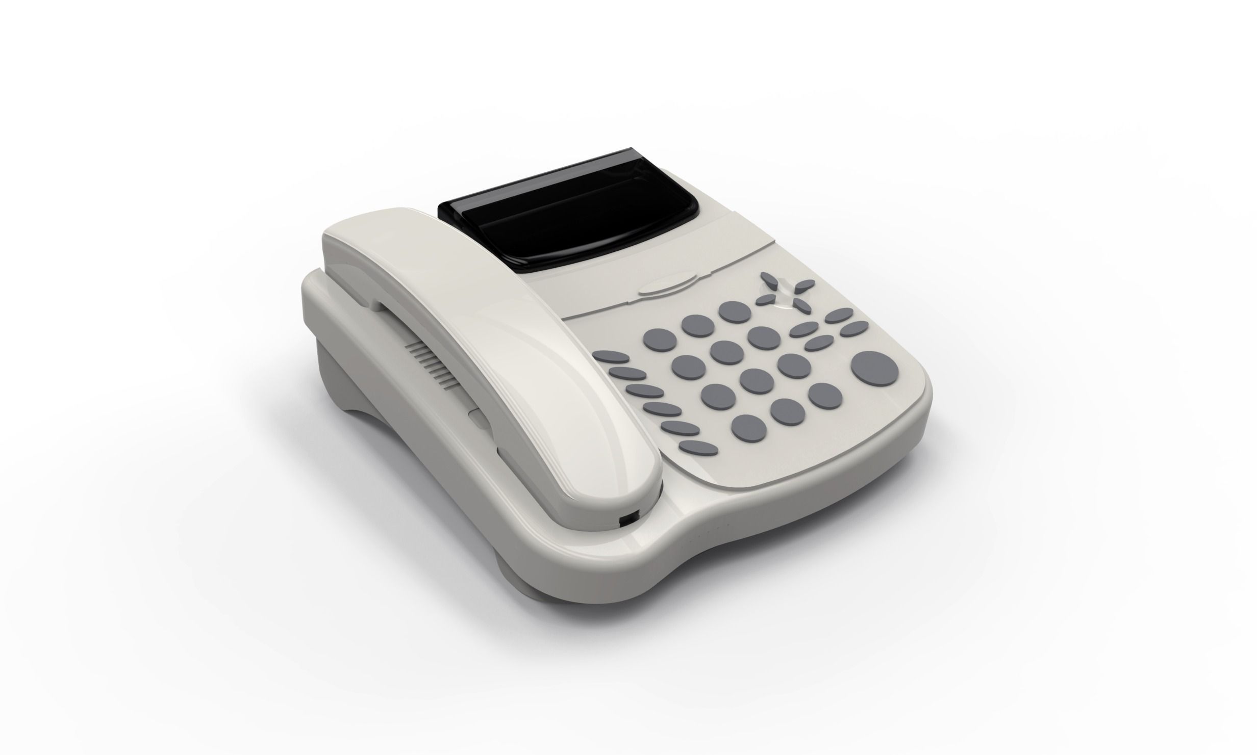 Phone telephone Free 3D model_1