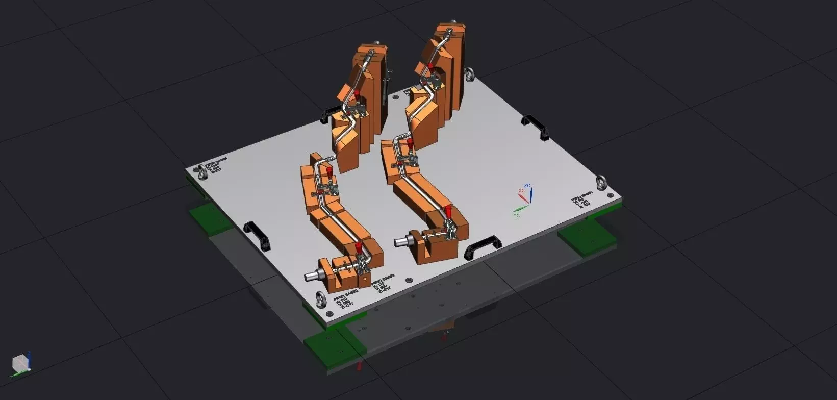 CF Pipe Design  Free 3D model_0