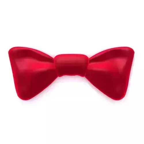 Bow tie  Low-poly 3D model