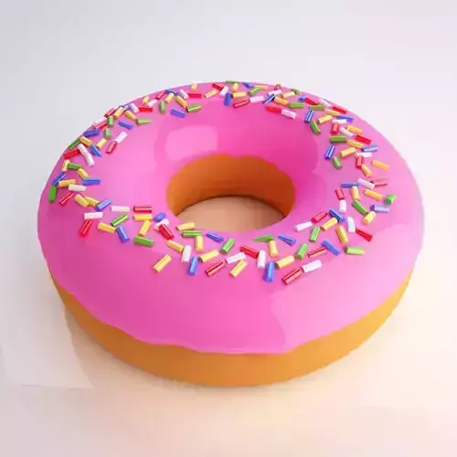 Donut with sprinkles