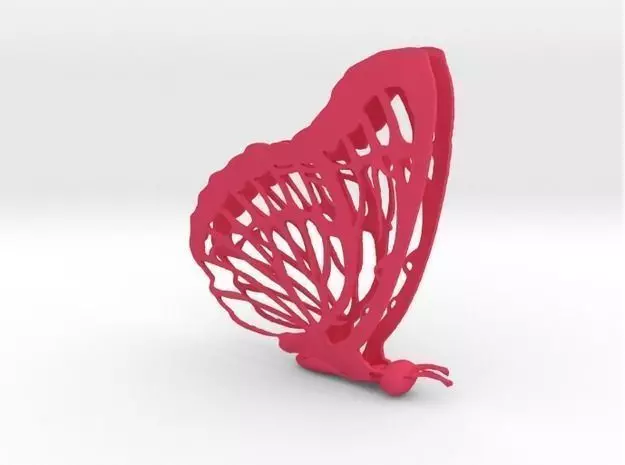 Butterfly Napkin Holder 3D print model_0