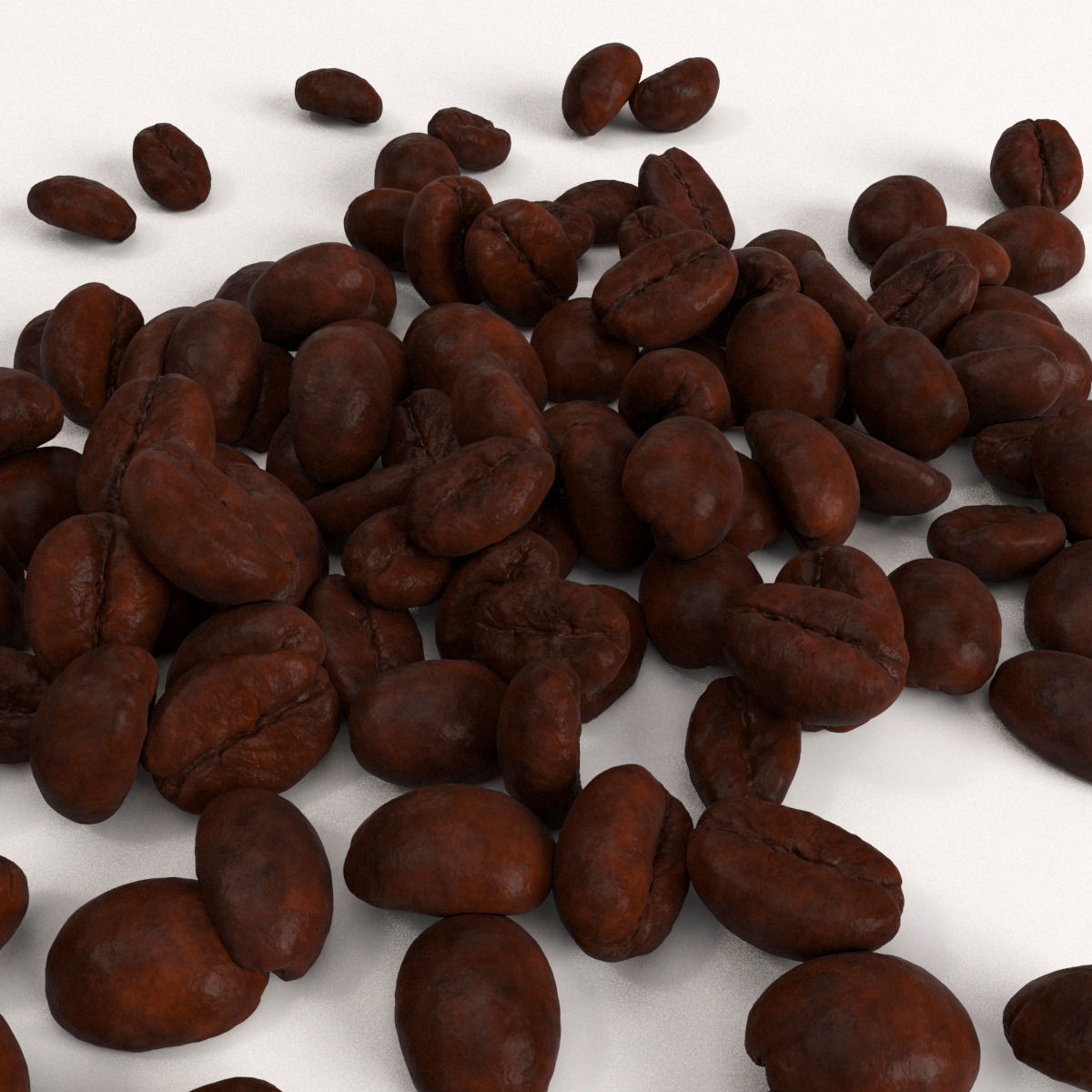 Coffee Beans 3D model_3