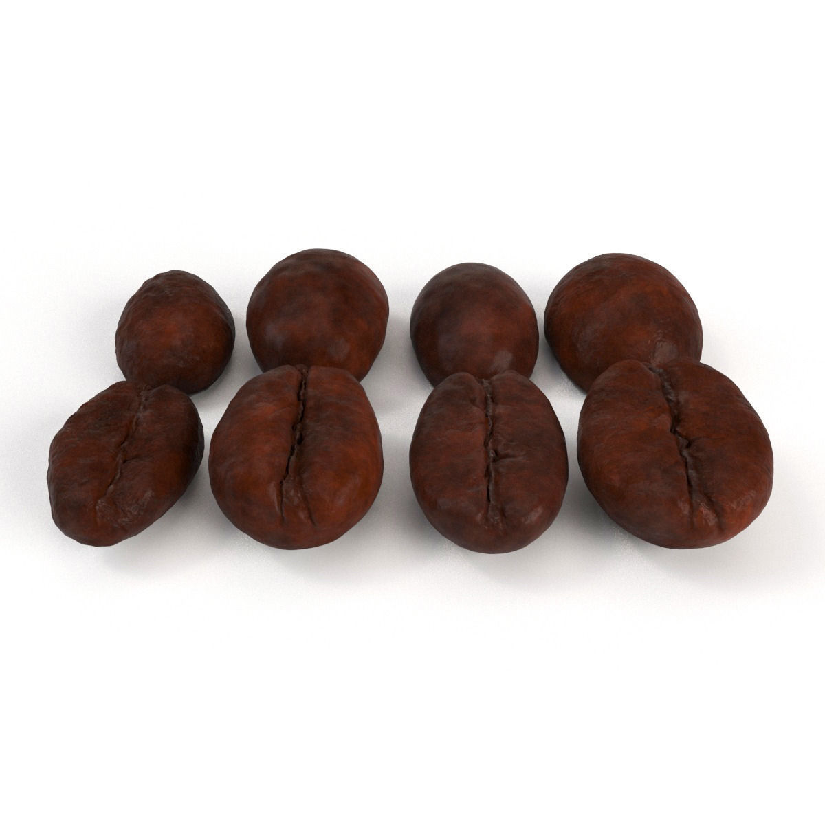 Coffee Beans 3D model_2
