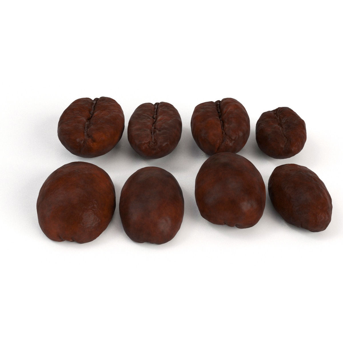 Coffee Beans 3D model_1