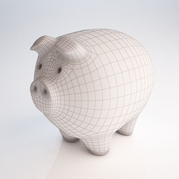 Piggy Bank  3D model_1