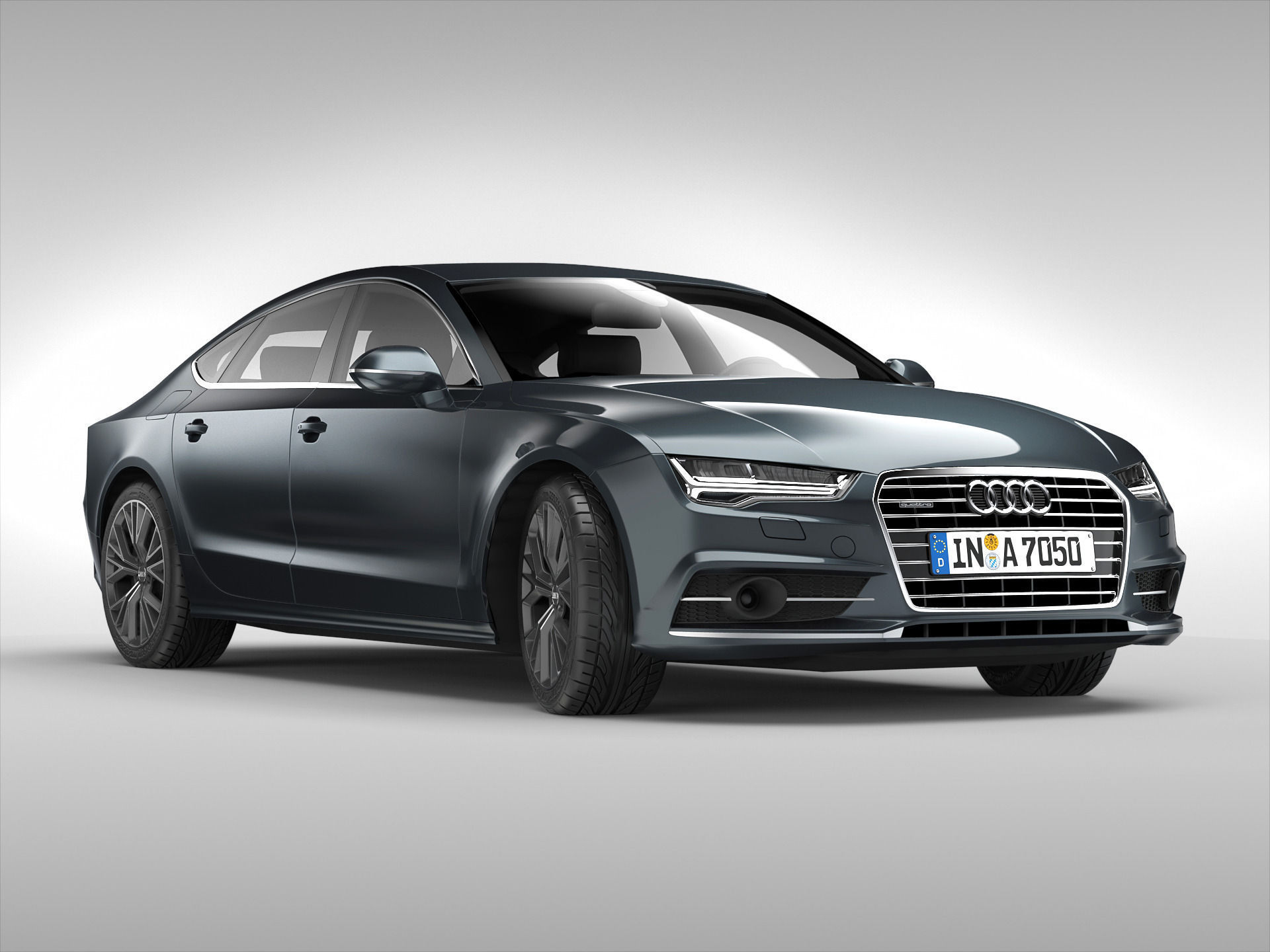 Audi A7 Sportback 2015 3D model_3
