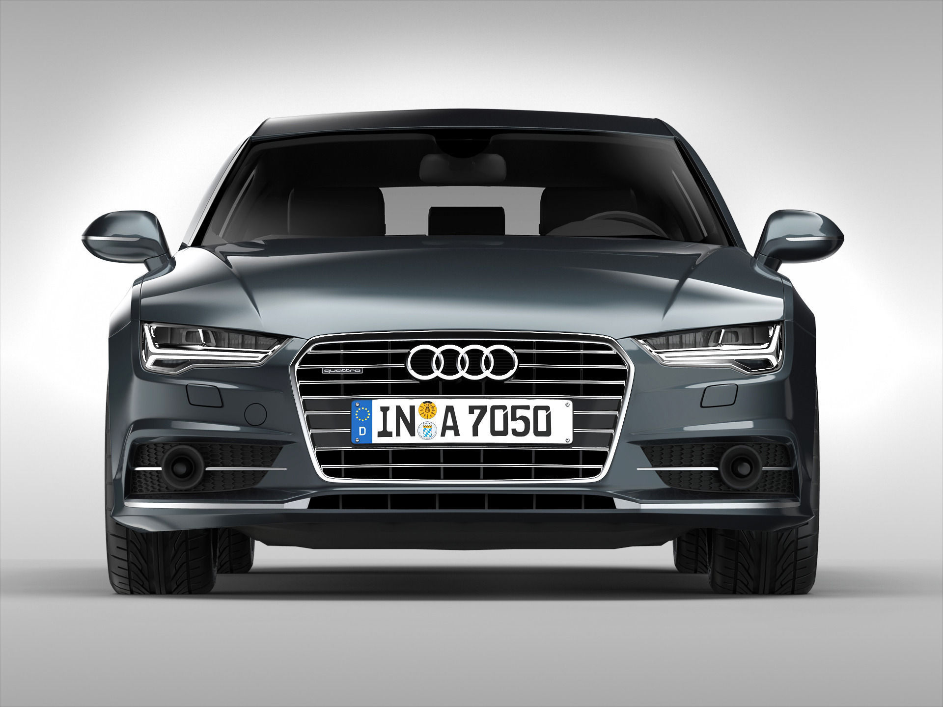 Audi A7 Sportback 2015 3D model_4