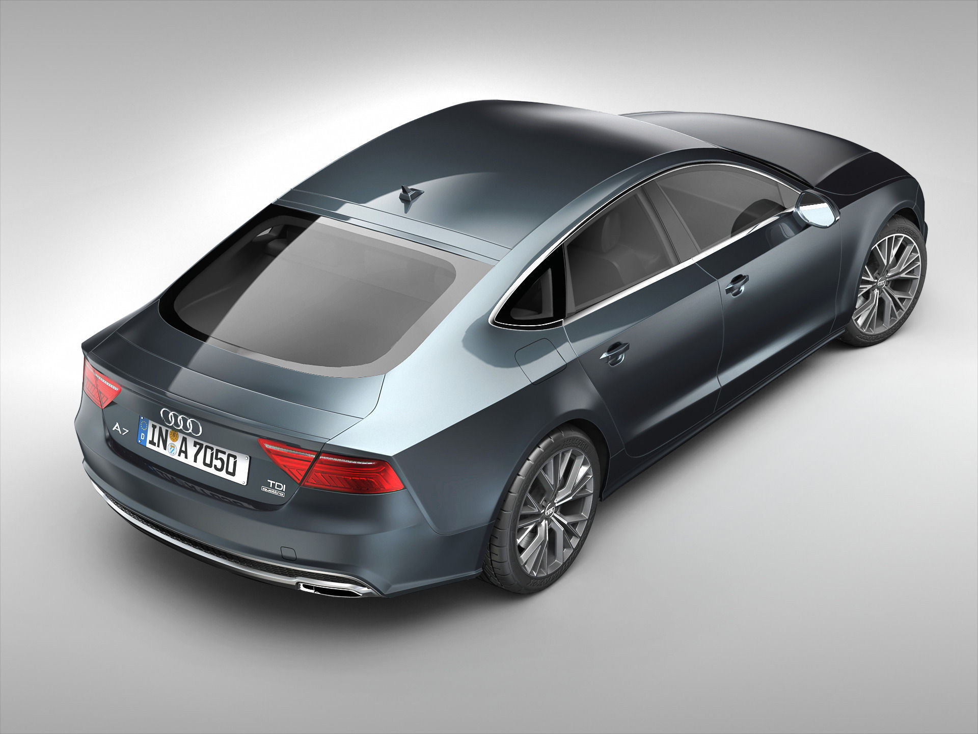 Audi A7 Sportback 2015 3D model_2