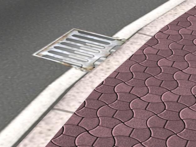 Road collection 1 with curves 3D model_4