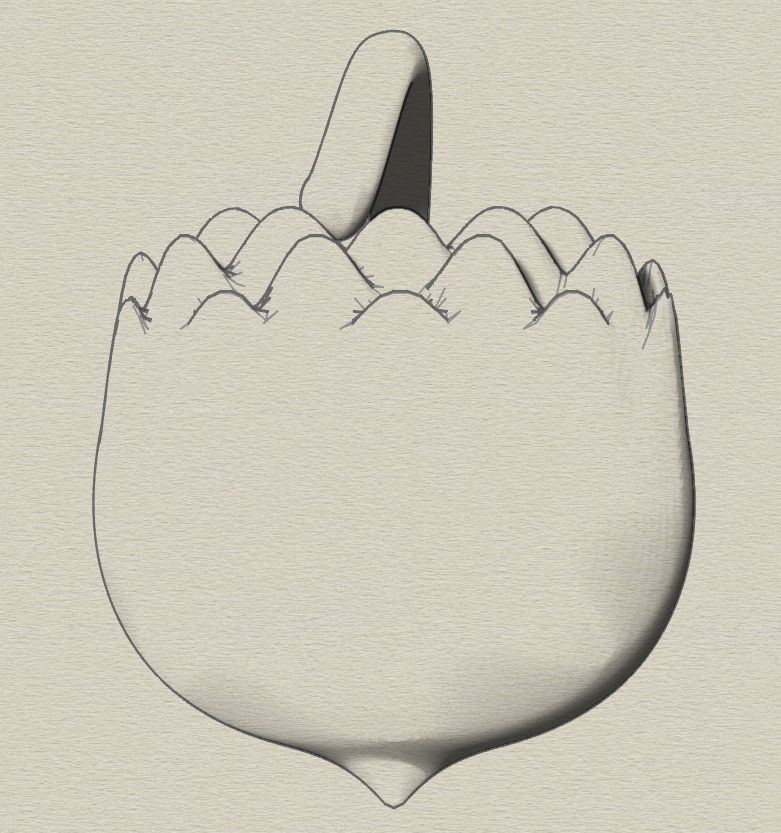 Fruit pendant 3D print model_5