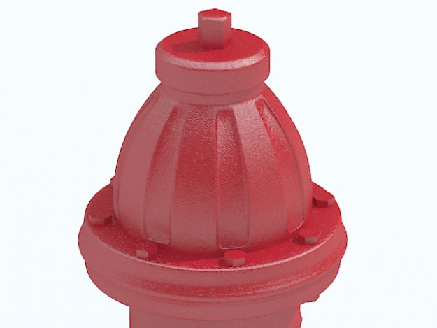 Fire hydrant 3D model_5