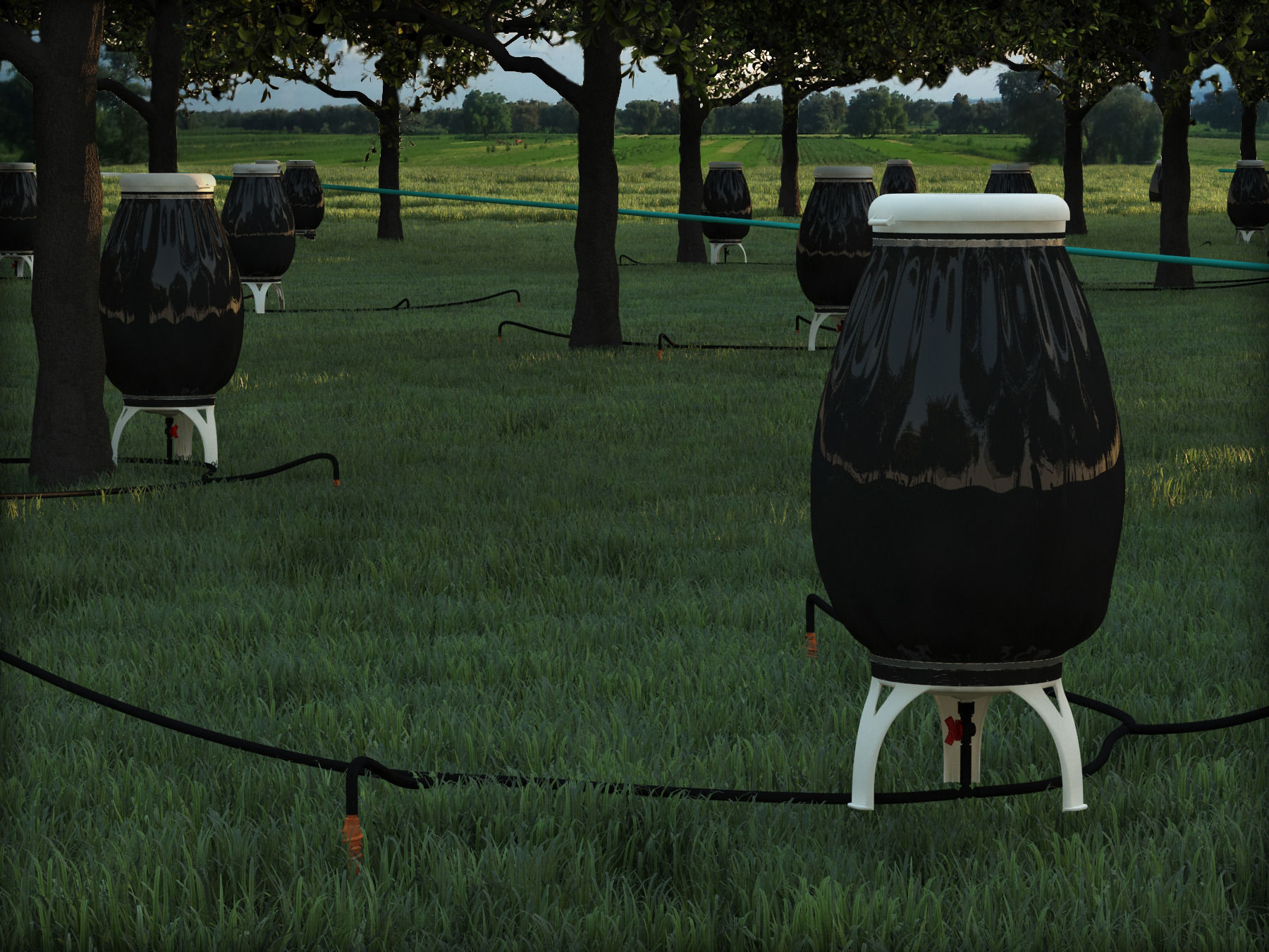 irrigation system  3D print model_5