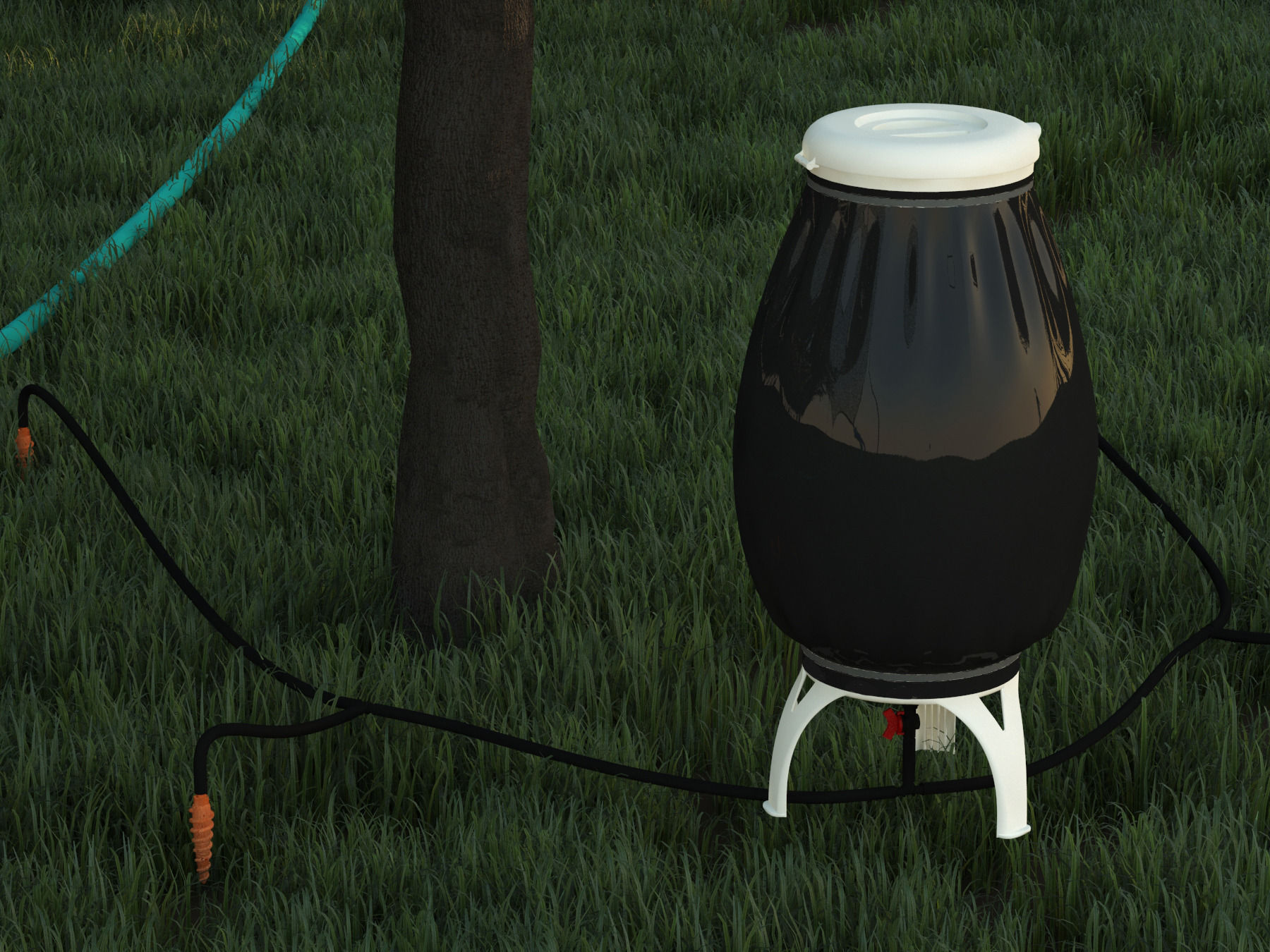 irrigation system  3D print model_1