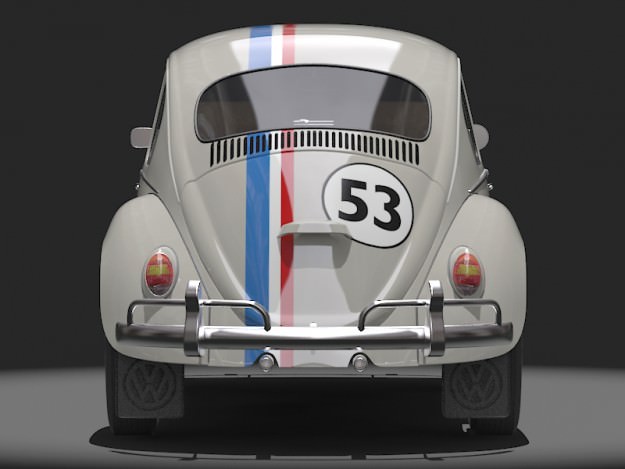 Herbie Fully Loaded 3D model_5