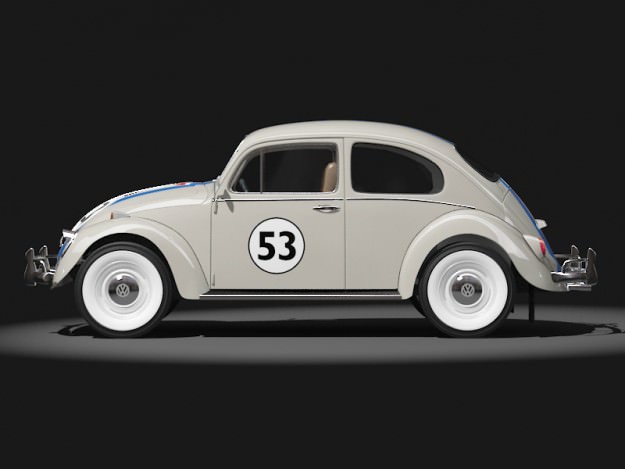Herbie Fully Loaded 3D model_2