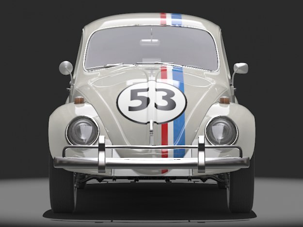 Herbie Fully Loaded 3D model_4