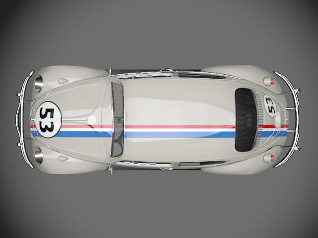 Herbie Fully Loaded 3D model_3