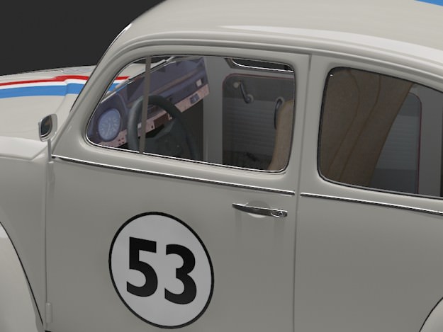 Herbie Fully Loaded 3D model_8