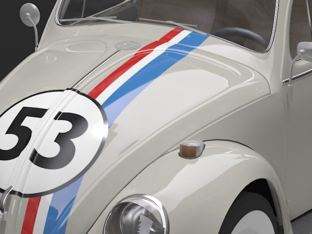 Herbie Fully Loaded 3D model_7