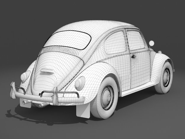 Herbie Fully Loaded 3D model_12