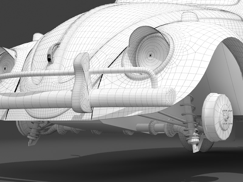 Herbie Fully Loaded 3D model_13