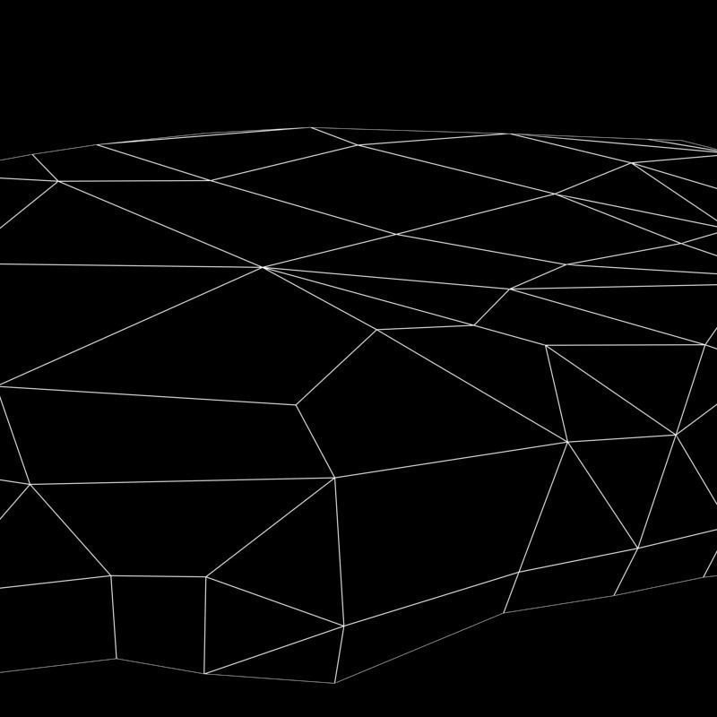 Raw Beef Steak Low-poly 3D model_14