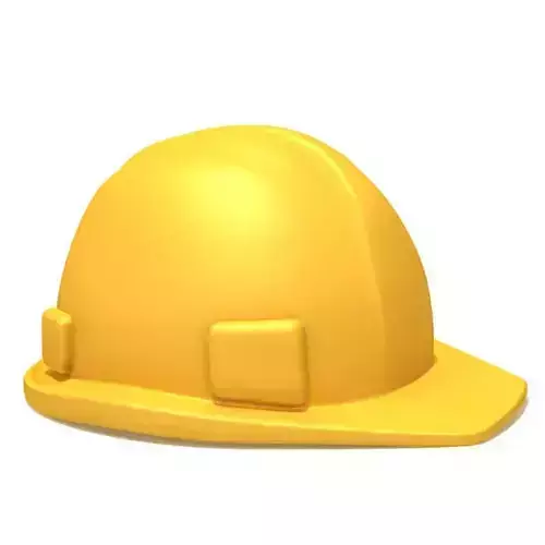 Safety helmet 3D model