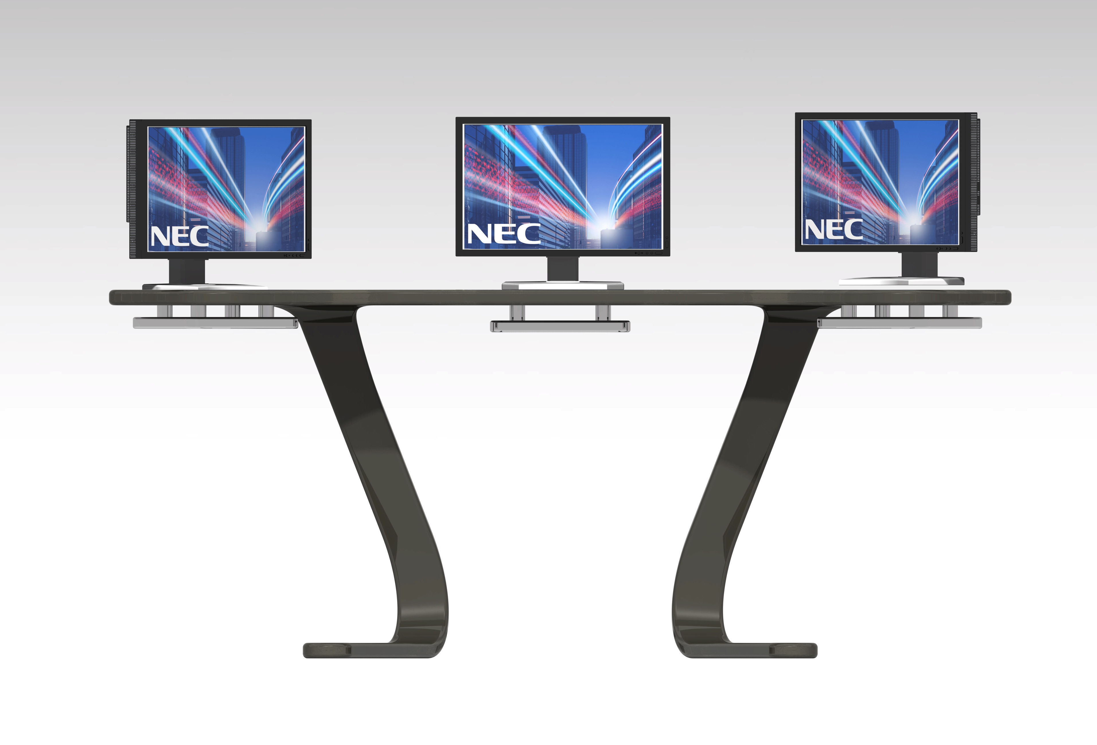 NEC Desk Design Free 3D model_2