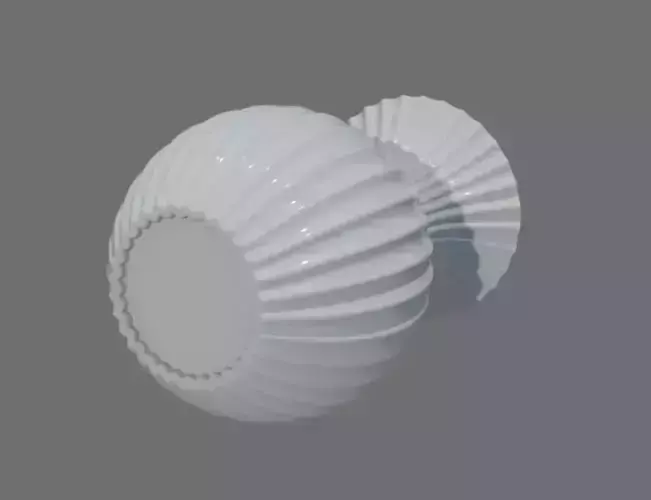 Vase shell Free 3D model