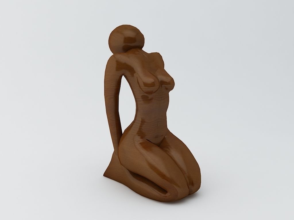 Female Sculpture 3 3D print model_1