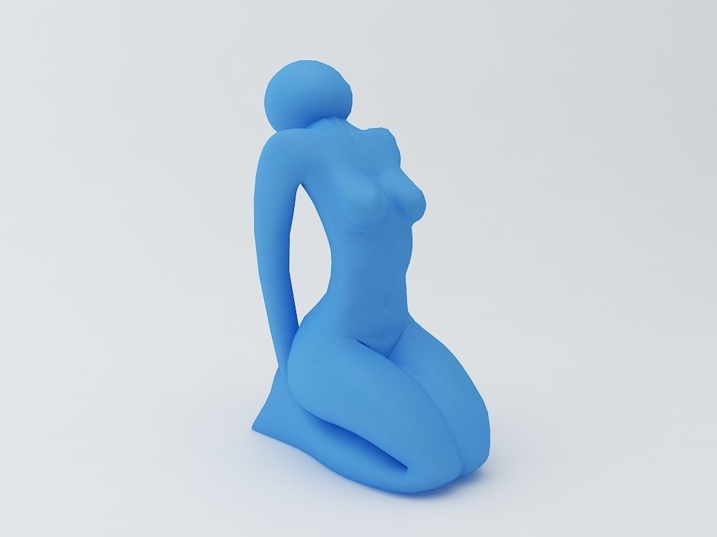 Female Sculpture 3 3D print model_3