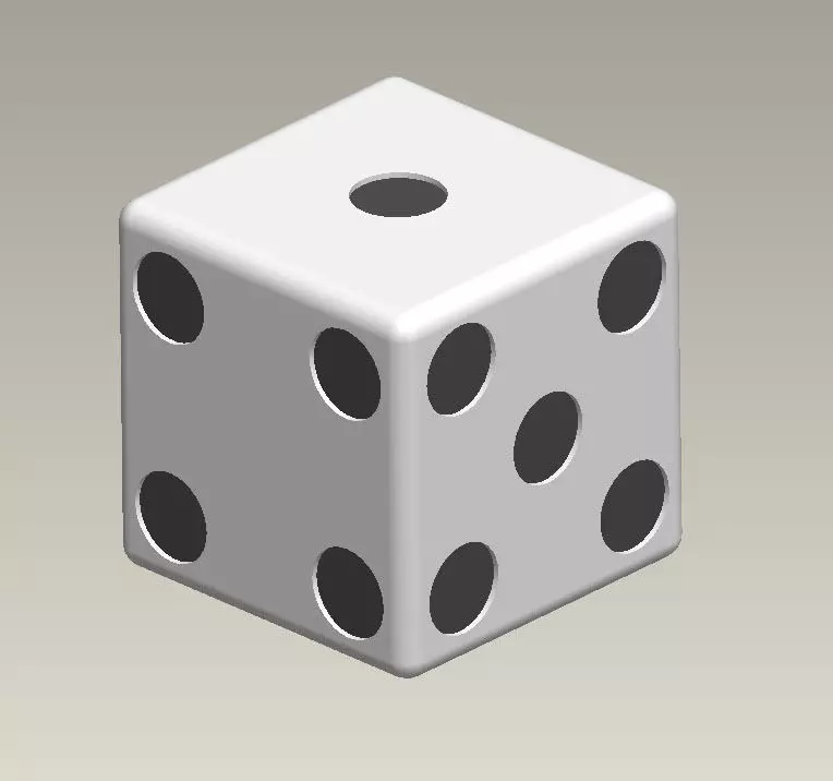 Dice Free 3D model_0