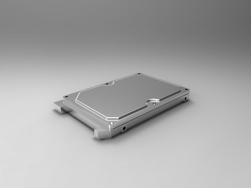 25 HDD Free 3D model_1