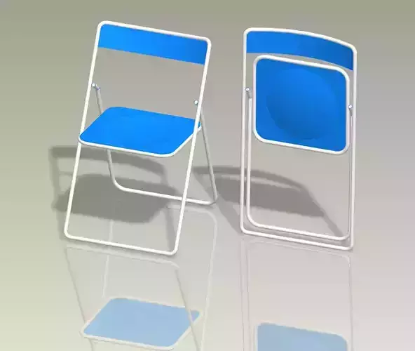 Folding Chair Free 3D model