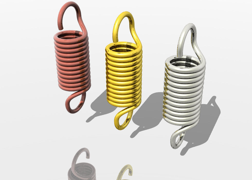 NX Spring Free 3D model_4