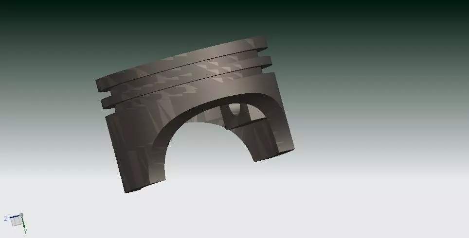 Piston Free 3D model